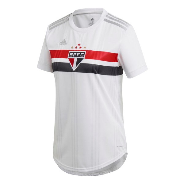 Tailandia Camiseta São Paulo 1ª Mujer 2020/21 Blanco